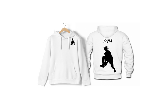 Take Flight Hoodie with pocket emblem and back print