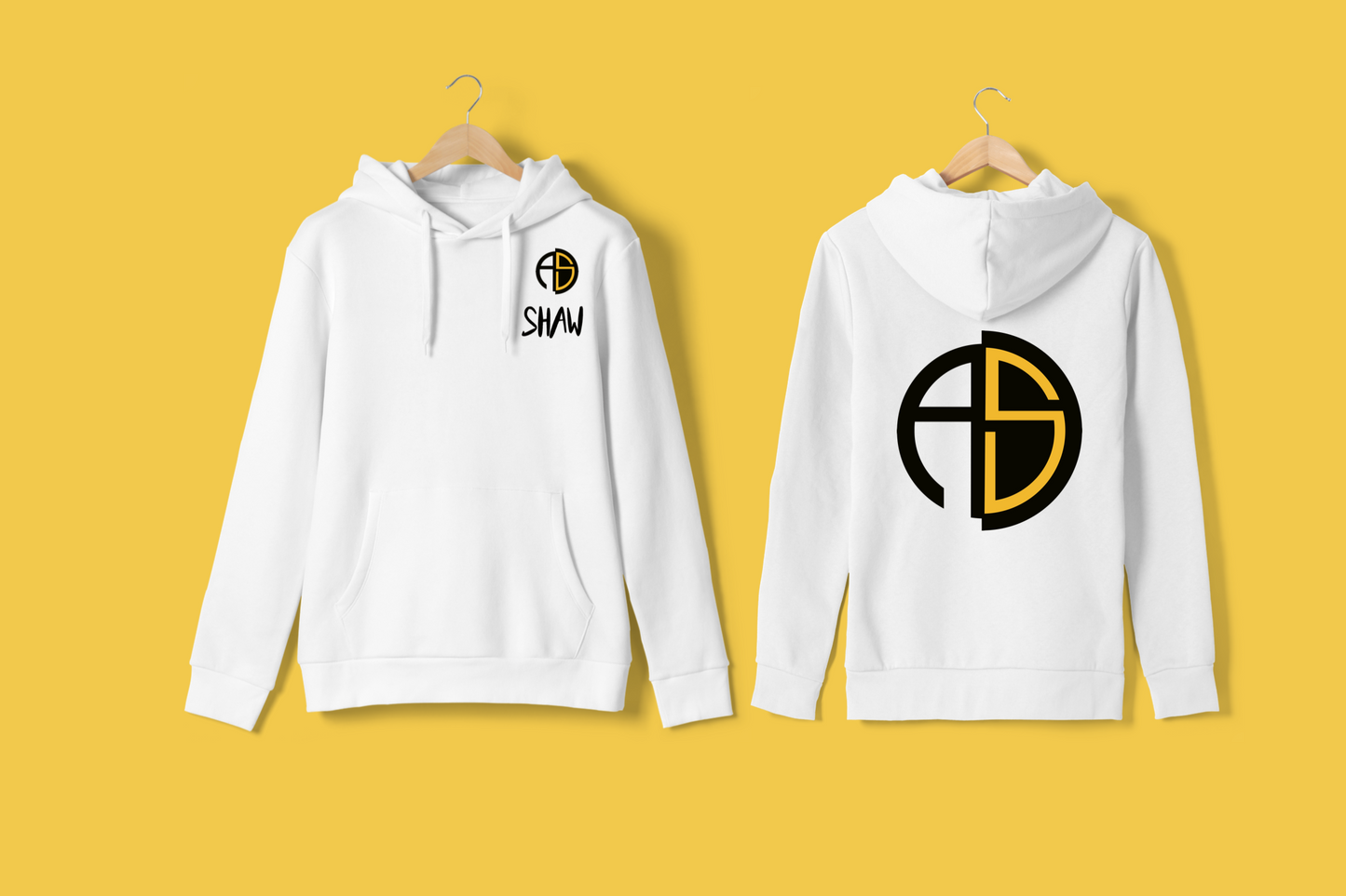 Pocket Logo Hoodie with back Emblem
