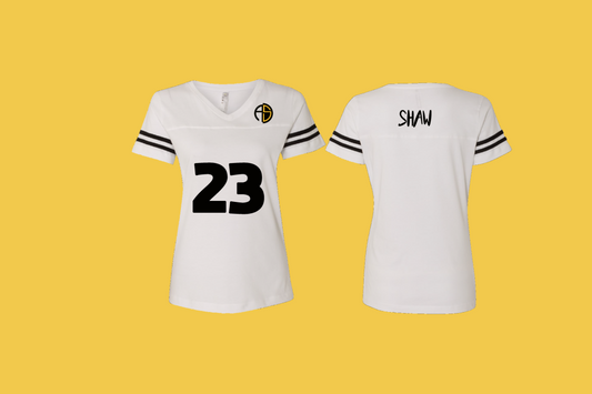 AS23 Womens V-neck Football shirt