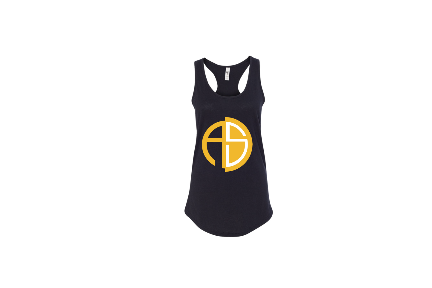 Racerback emblem tank