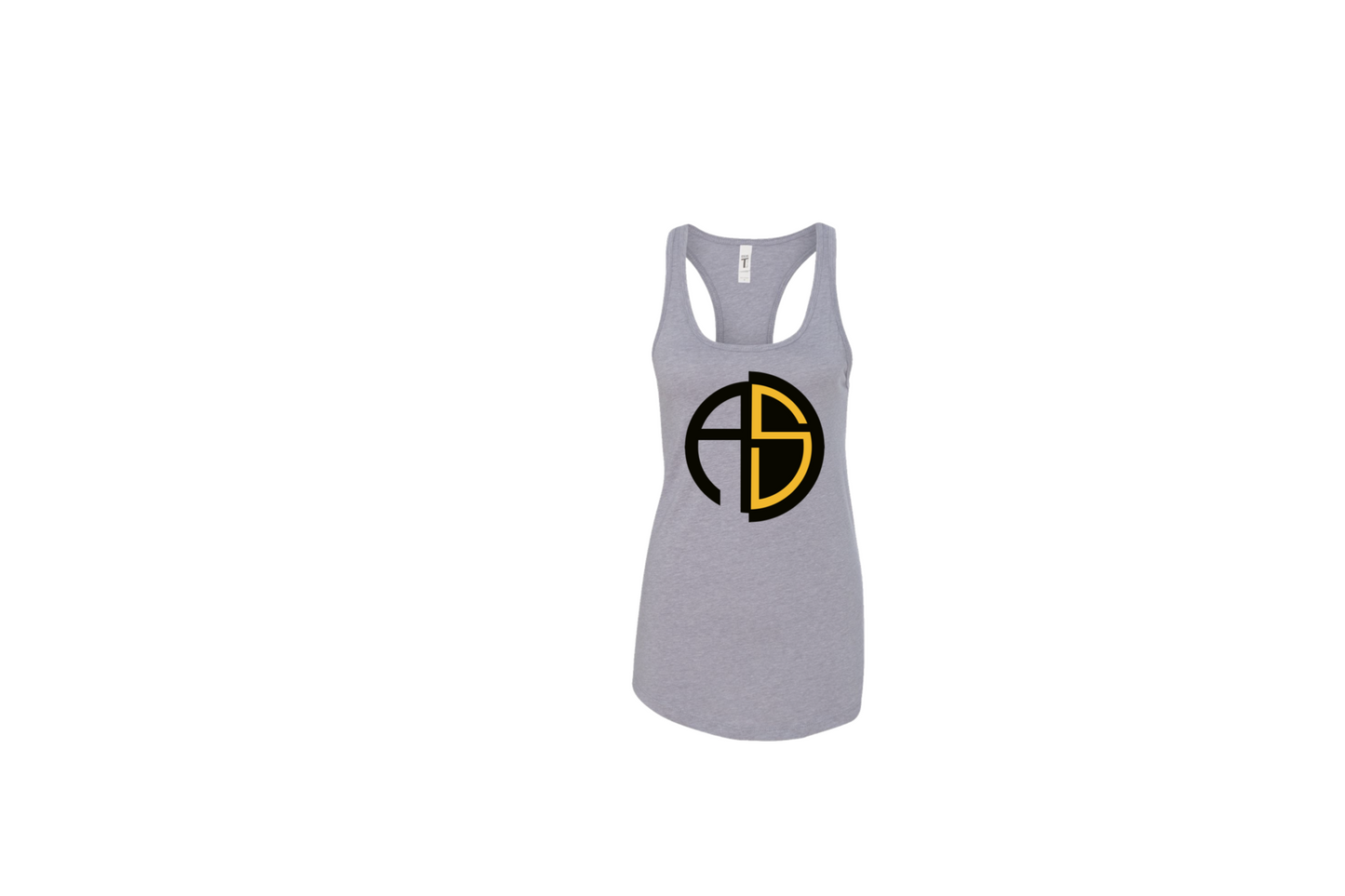 Racerback emblem tank