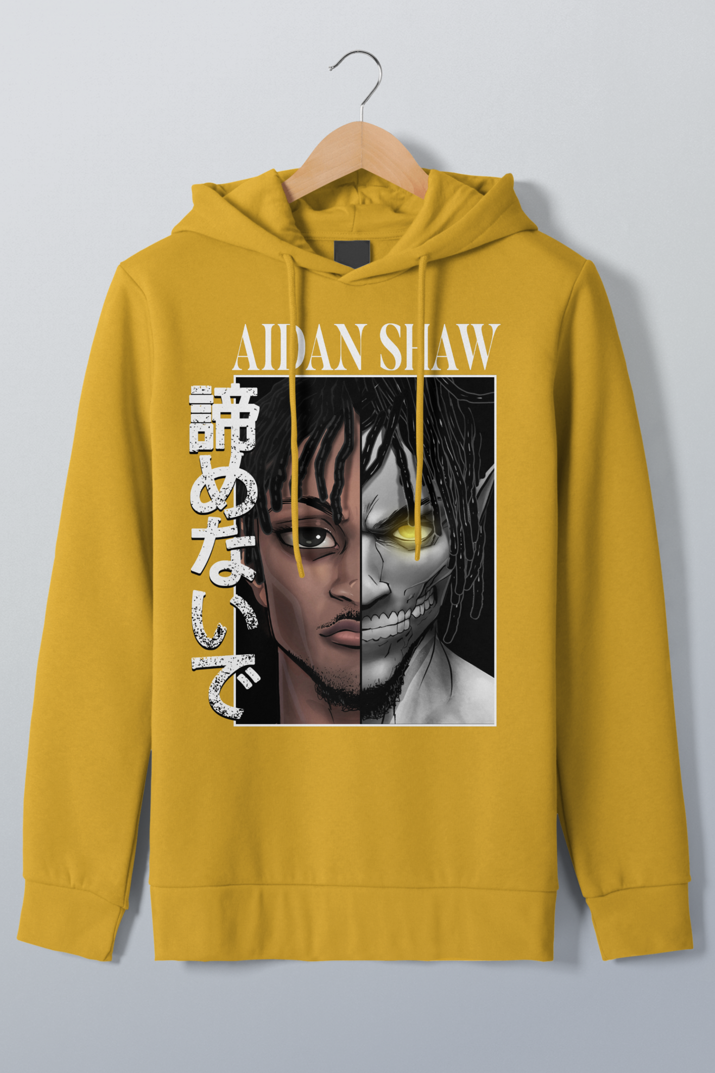 Never Give Up Anime Hoodie