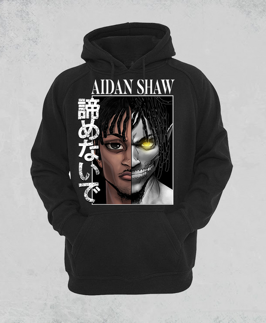 Never Give Up Anime Hoodie