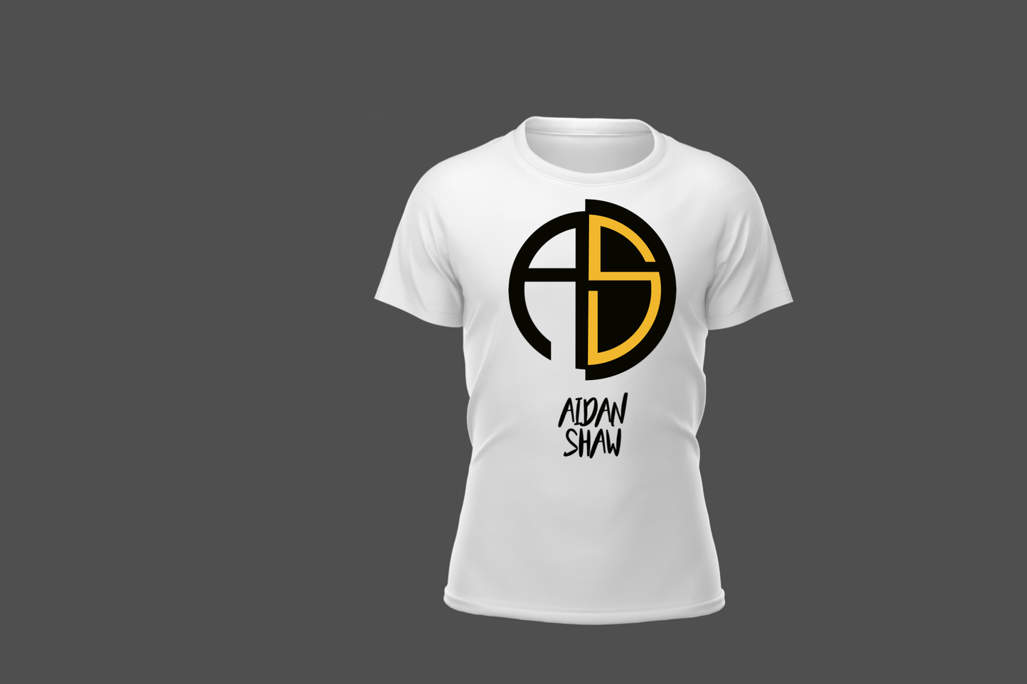 AS23 Short Sleeve Emblem Shirt with Aidan Shaw print